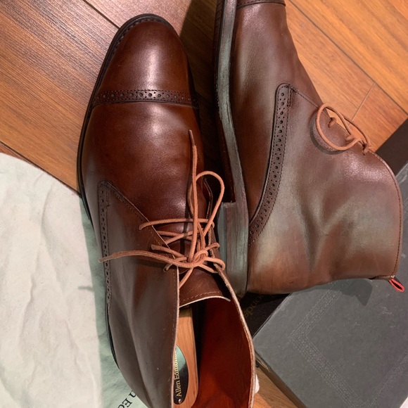 Allen Edmonds Bleecker Street chukka boot in brown 10.5D - Picture 6 of 9